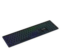 CANYON Klawiatura HKB-W11 UK/US RGB Dwa Tryby Bezprzewodowa Czarna - 1348463 - zdjęcie 5